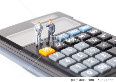 miniature model group of investor 32877278