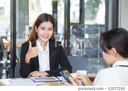 Asia business people working. Asia business people working. 32877280