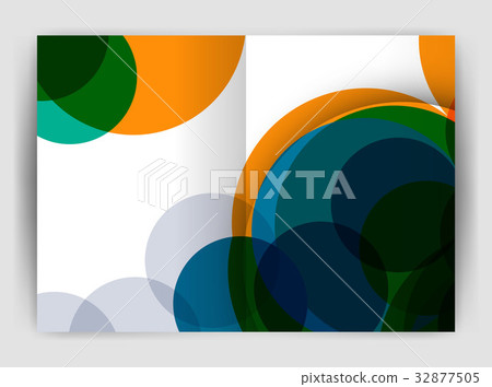 Abstract circles, annual report covers. Modern Abstract circles, annual report covers. Modern 32877505