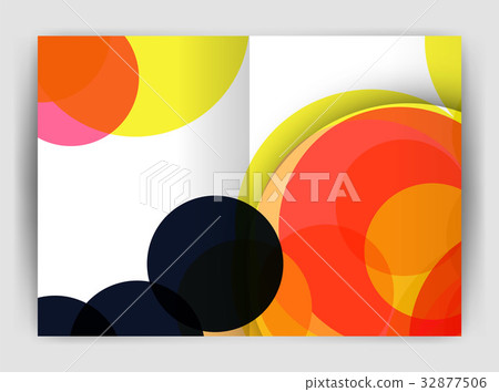 Abstract circles, annual report covers. Modern Abstract circles, annual report covers. Modern 32877506