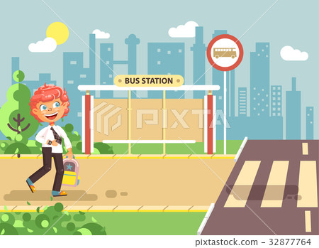 Vector illustration cartoon characters child Vector illustration cartoon characters child 32877764