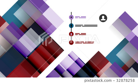 Business presentation geometric template Business presentation geometric template 32878258