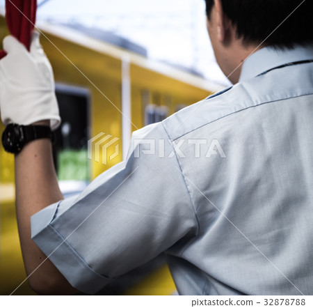 Station staff image [use background art set] station image 32878788