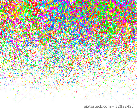 Colorful confetti pattern Colorful confetti pattern 32882453