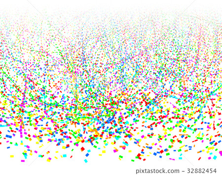 Colorful confetti pattern 32882454