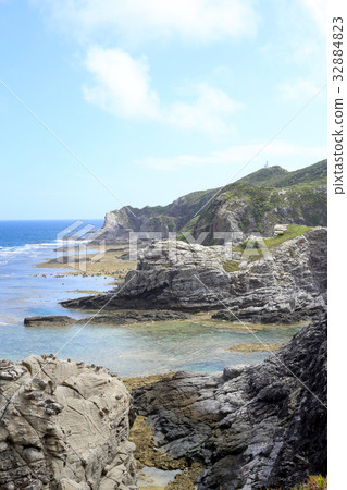 Tokashiki Island cliff cliff 32884823