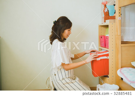 主婦 家庭主婦 整理 32885481
