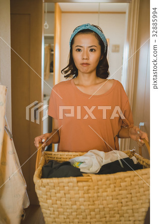 laundry, Housewife, housewife 32885994
