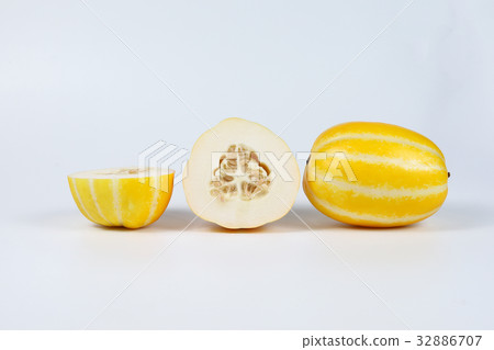 Small Sweet Yellow Melon  . 32886707