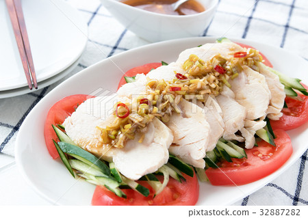 蒸雞用蔥調味汁 蒸雞用蔥調味汁 32887282