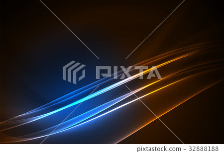Vector polar lights concept background 32888188