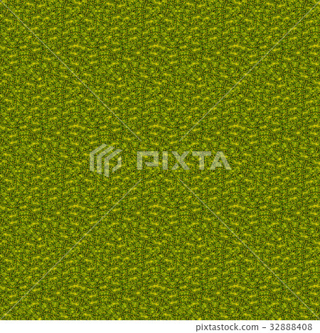 seamless pattern of green leaf with veins - Stock Illustration ...