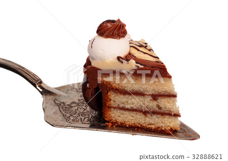 Chocolate biscuit cake 32888621