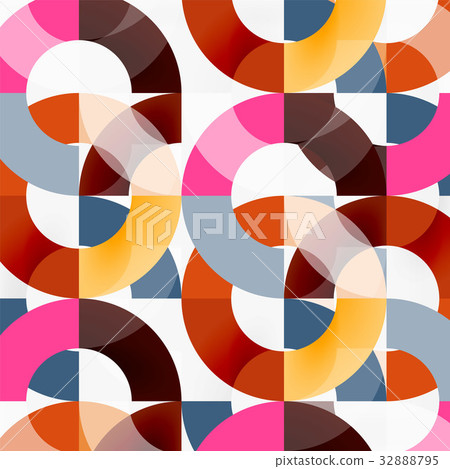 Colorful rings on grey background, modern Colorful rings on grey background, modern 32888795