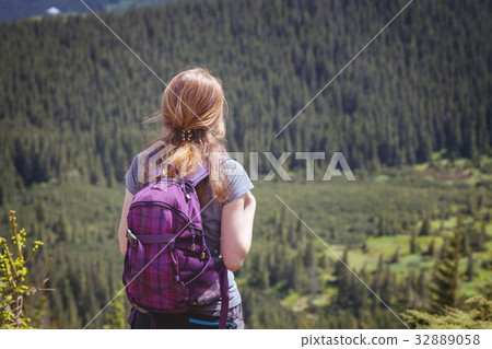 girl hiker girl hiker 32889058