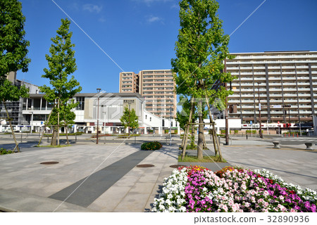 新宮中心城市風景Shinomiya中央車站前面 32890936