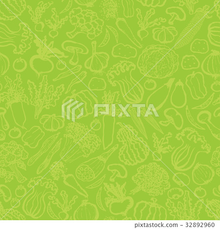 Vegetable Marche Advertising Background 32892960