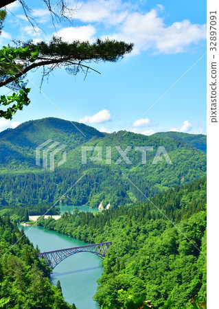 第一個Shiomi河大橋(福島縣) 第一個Shiomi河大橋(福島縣) 32897091
