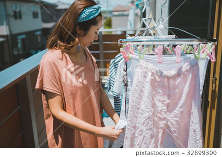 洗衣店 洗滌 主婦 32899300