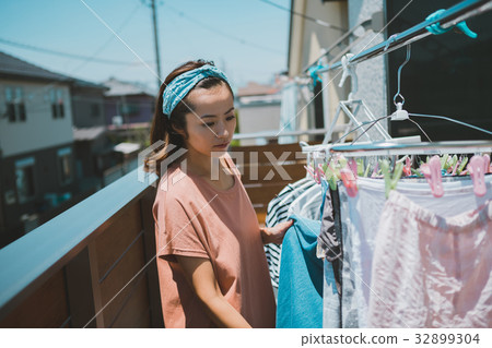 洗衣店 洗滌 主婦 32899304
