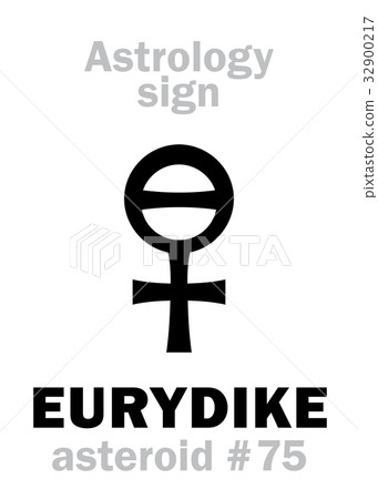 Astrology: asteroid EURYDIKE (Eurydice) Astrology: asteroid EURYDIKE (Eurydice) 32900217