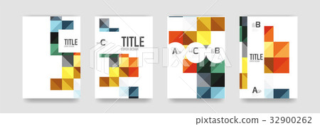 Set of brochure cover templates Set of brochure cover templates 32900262