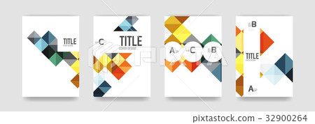 Set of brochure cover templates 32900264