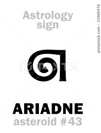 Astrology: asteroid ARIADNE 32900478