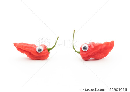 Eyeball Sticker-Ghost Pepper（但是Jorokia）：搖擺不定的幽靈胡椒 32901016