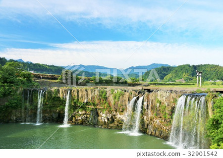 大分縣原Harajiri瀑布 32901542