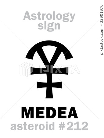 Astrology: asteroid MEDEA Astrology: asteroid MEDEA 32901976