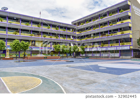 School and basketball in Thailand May 28, 2017 School and basketball in Thailand May 28, 2017 32902445