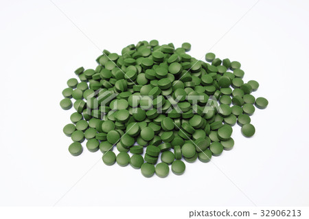 綠色藥丸 32906213