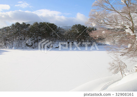 Five ginsenuma in winter (Bottom Band) 32908161
