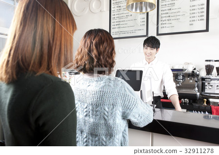 Cafe, Employee, Calculation 32911278