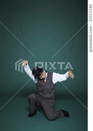 Puppet, businessman Puppet, businessman 32913188