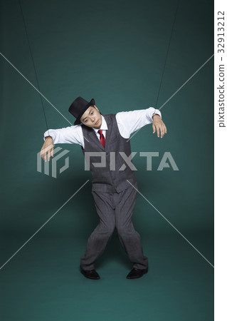 Puppet, businessman Puppet, businessman 32913212