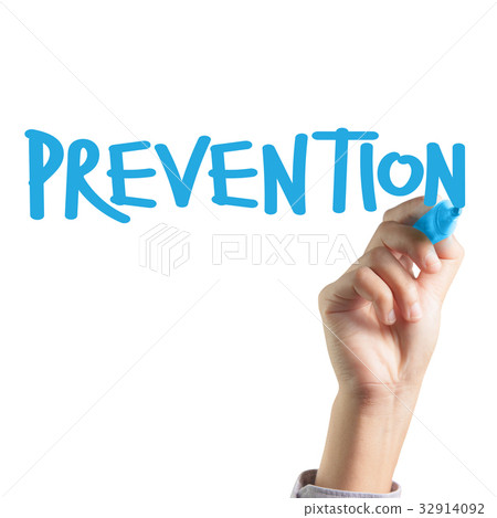 Hand written PREVENTION 32914092