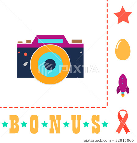 Camera computer symbol Camera computer symbol 32915060