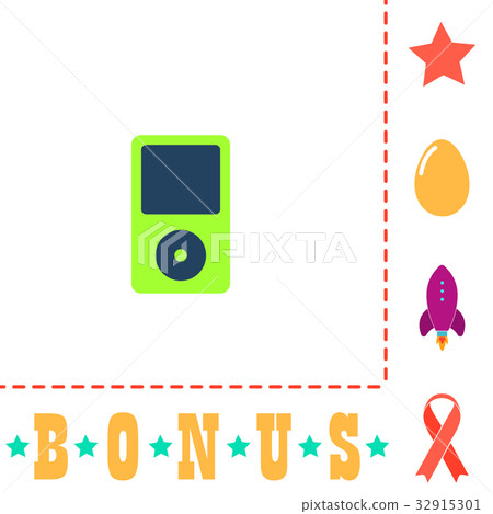 Media player computer symbol Media player computer symbol 32915301