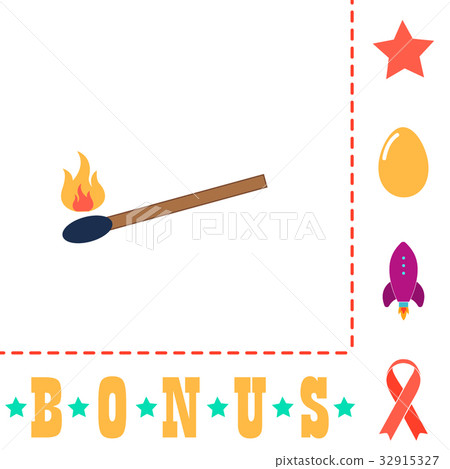 Match computer symbol Match computer symbol 32915327