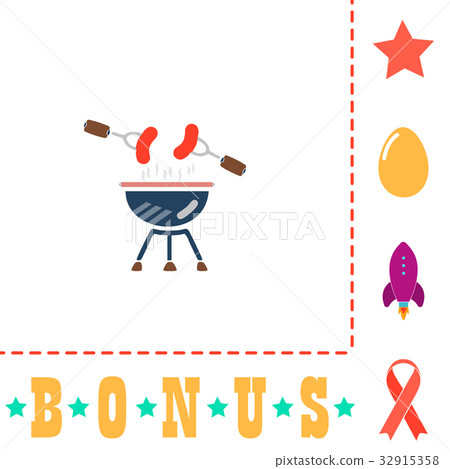 Grill computer symbol 32915358