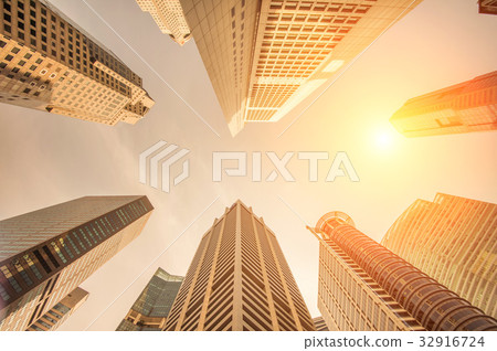 Central Business District in Singapore. 32916724