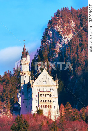 Famous bavaria landmark Neuschwanstein Castle in 32919097