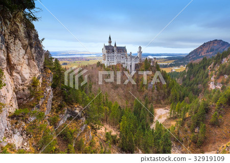Neuschwanstein Castle the famous castle in Germany 32919109