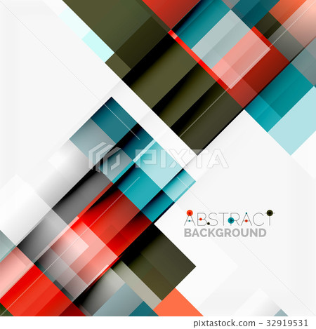 Abstract blocks template design background, simple - Stock Illustration ...