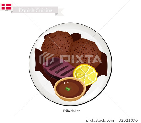 Frikadeller or Fried Beef Patty Frikadeller or Fried Beef Patty 32921070