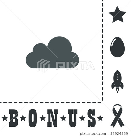 Vector cloud icon. Easy to edit. Vector cloud icon. Easy to edit. 32924369