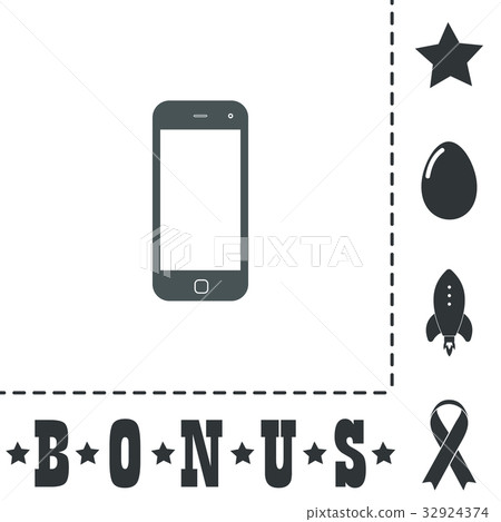 Mobile smartphone icon, sign and button Mobile smartphone icon, sign and button 32924374