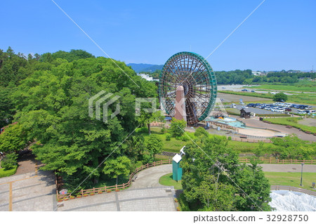 Kawahagi large water wheel 32928750